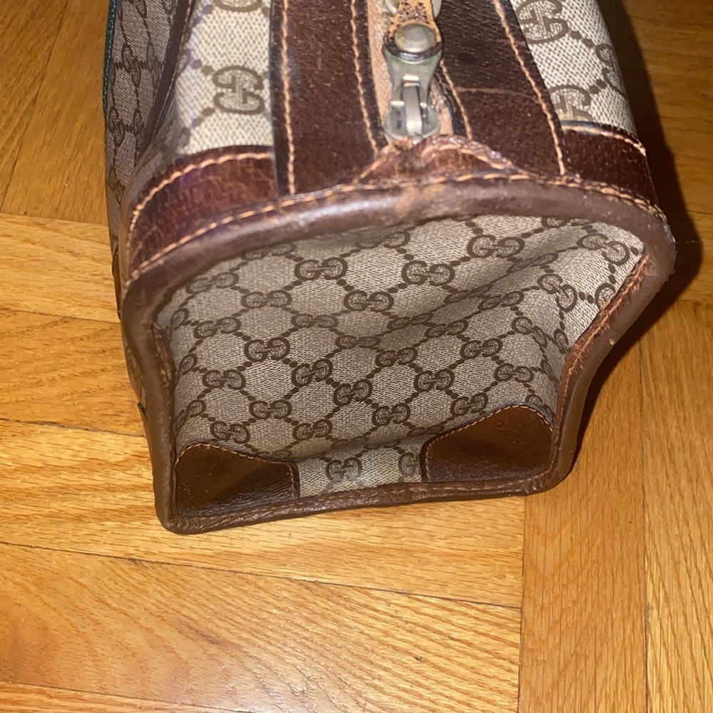 Gucci Sherry Line GG Boston Bag GM Vintage - Picture 9 of 10